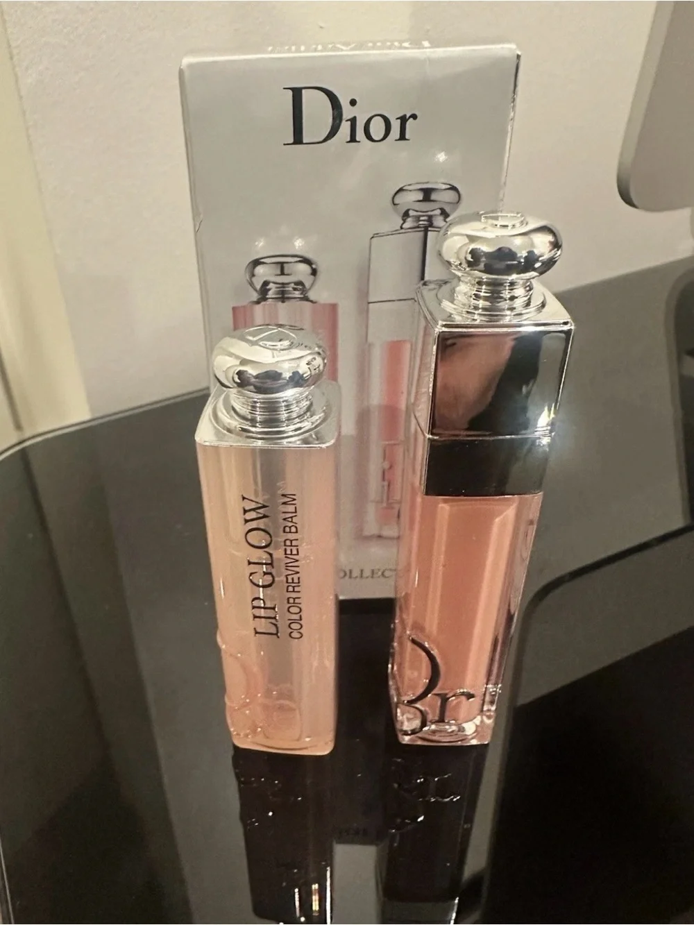 Dior Lip Glow and Maximizer Set in 001 Pink
